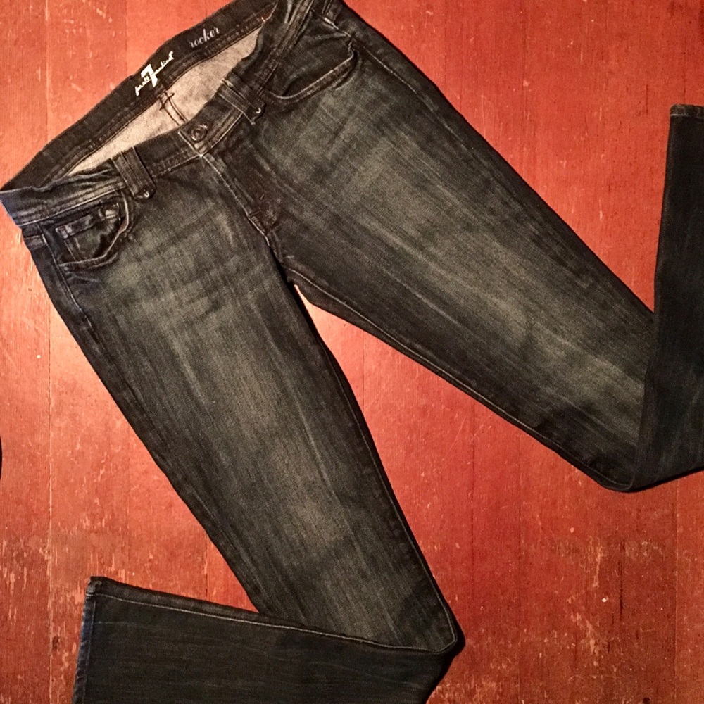 7FAM ‘Rocker’ Jeans Sz29 - Picture 3 of 6